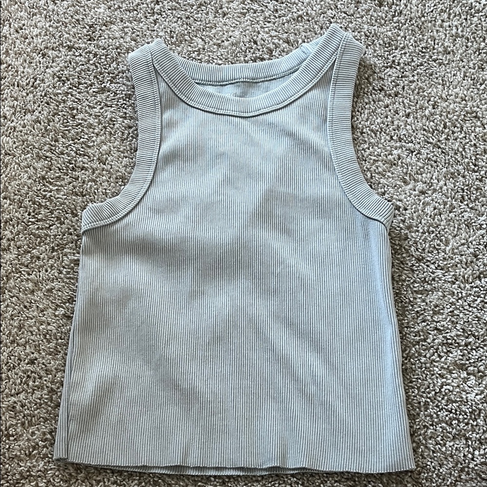 Women’s Sleeveless Ribbed Top